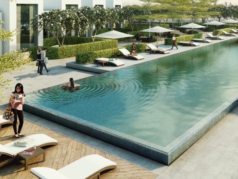 Dubai Creek Harbour Landscape Architectural Design by Desert INK