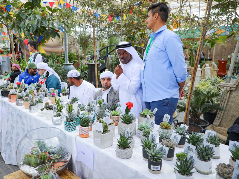 Enable fair in Dubai Garden Centre