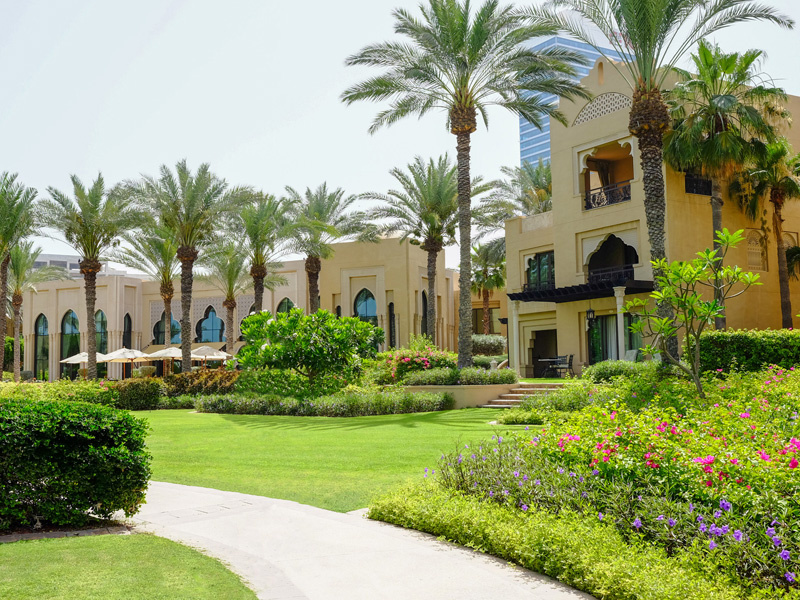 Landscape maintenance carried out at Madinat Jumeirah