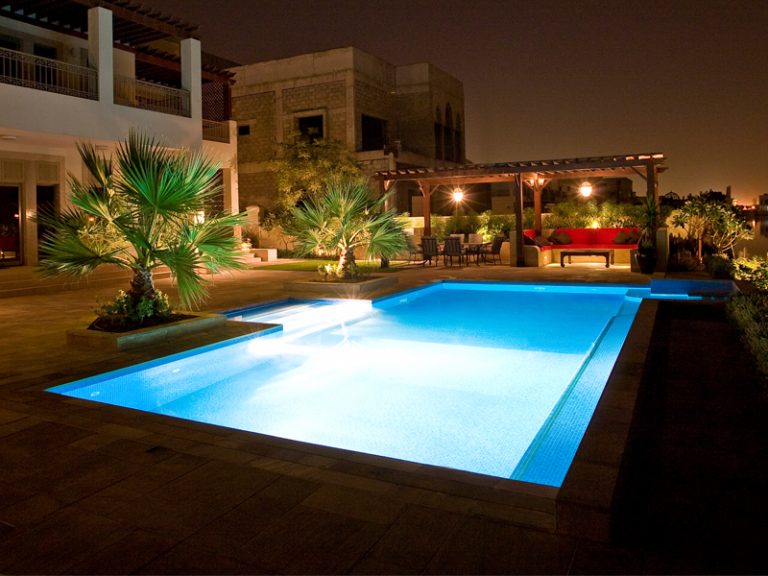 Private villa in emirates hills constructed by Desert Group