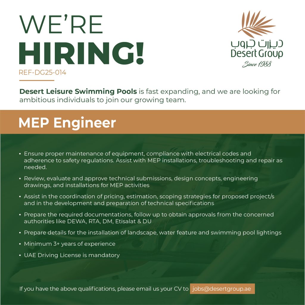 REF-DG25-014-MEP Engineer